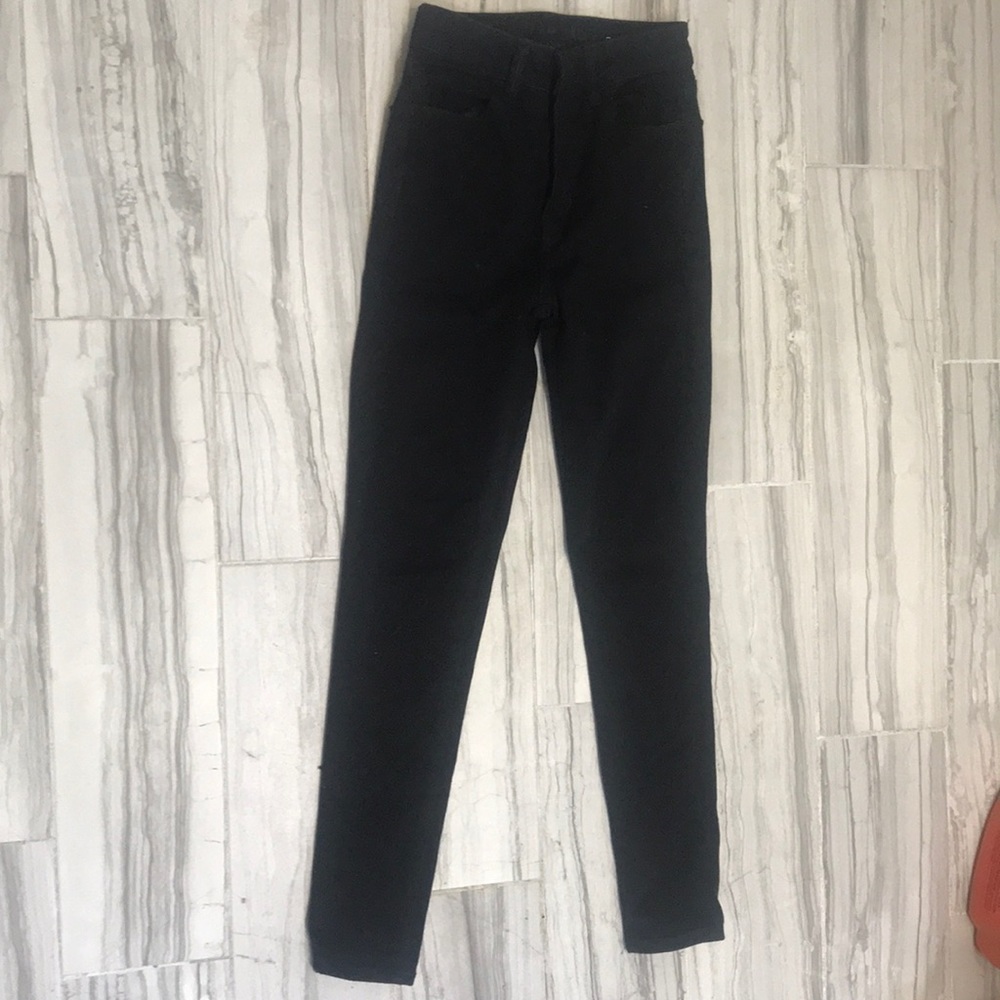 High rise, skinny, Black American Eagle Jeans